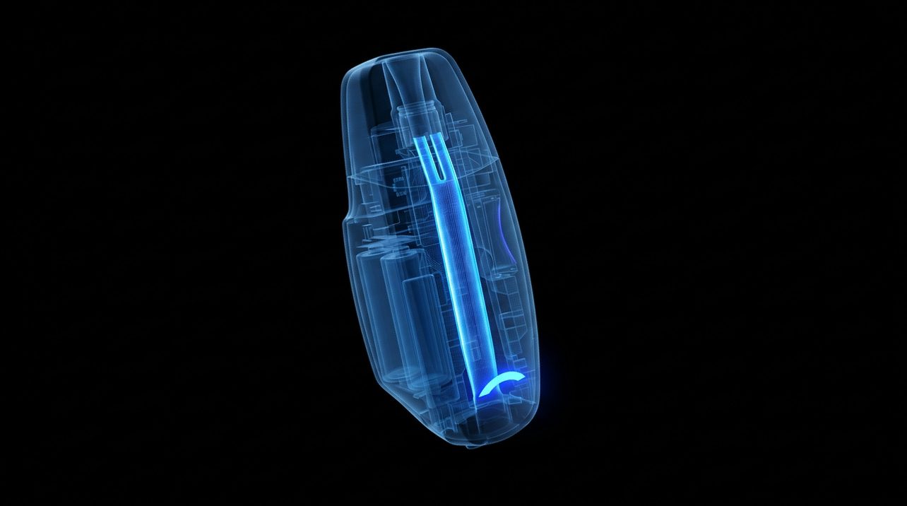 The Rysflo device, ready to place with patients